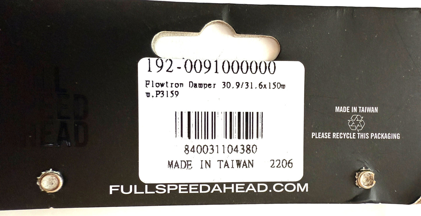 FSA Flowtron Dropper Seatpost Damper Cartridge 30.9 / 31.6 x 150mm P3159