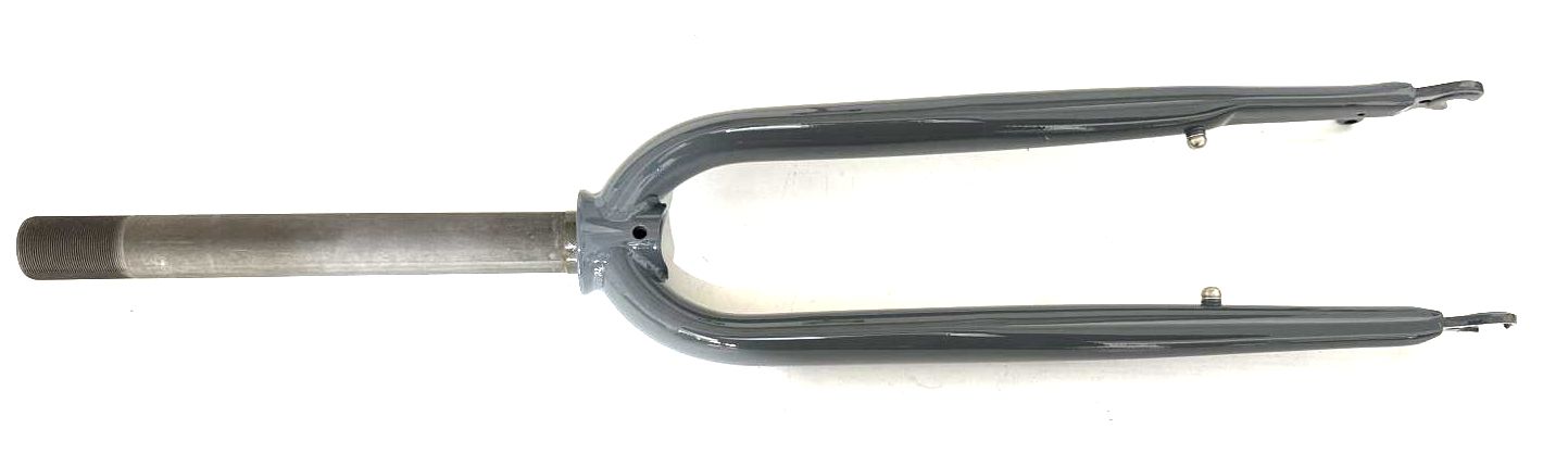 Raleigh 1 1/8" 26" Threaded Steel Bike Fork 100mm QR Disc Axle-Crown 410mm NEW