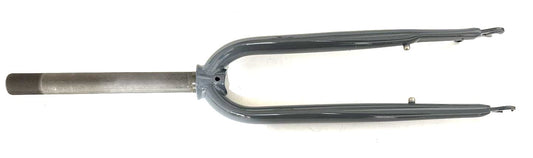Raleigh 1 1/8" 26" Threaded Steel Bike Fork 100mm QR Disc Axle-Crown 410mm NEW