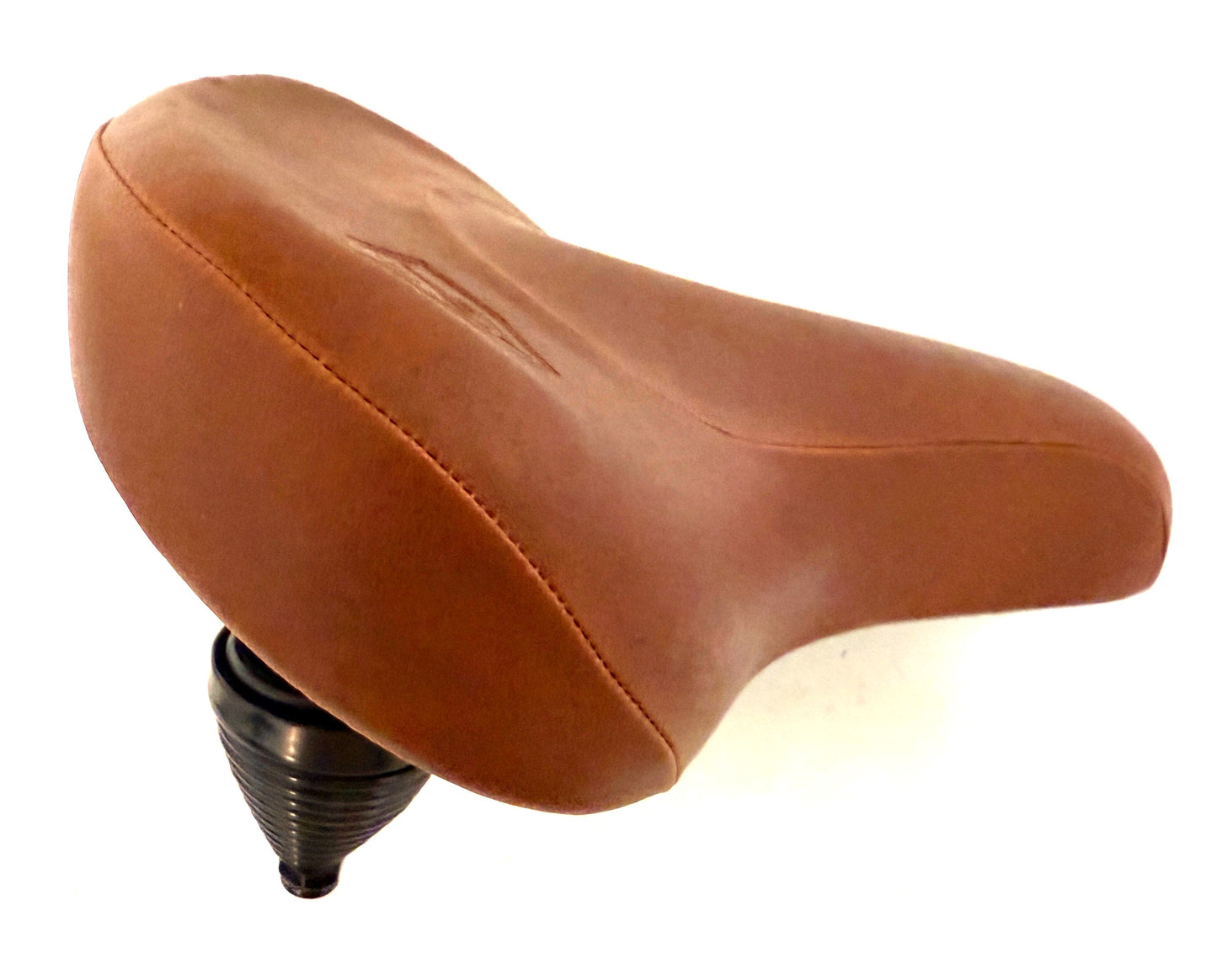 Raleigh Velo Comfort Cruiser Hybrid Bike Wide Saddle / Seat Brown (No Clamp) NEW