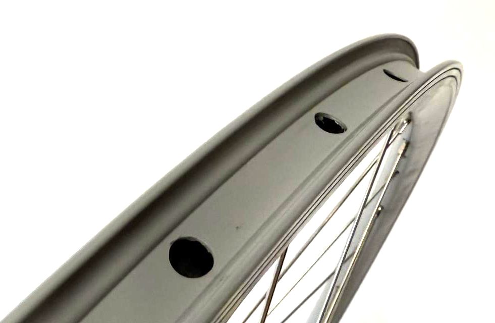 Single Speed Grey QR Alloy Front Wheel 700c 32 Spoke Quick Release
