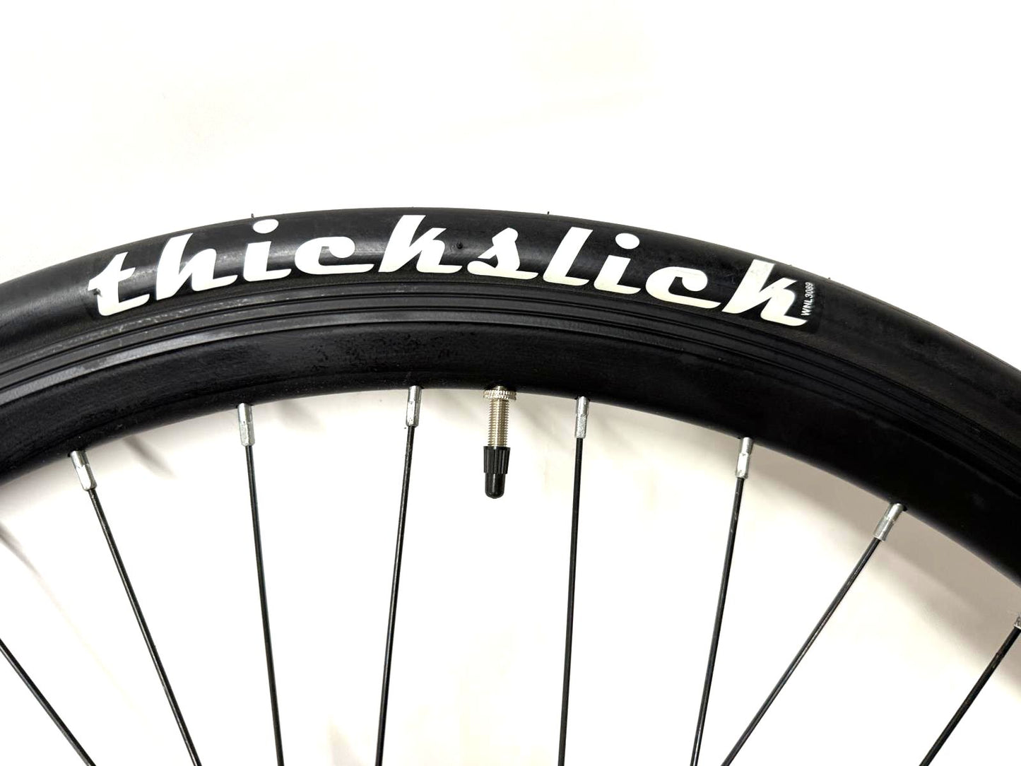 Front QR Alloy Disc Aero Wheel 700c 36 Spoke + Thick Slick WTB Tire and Rotor