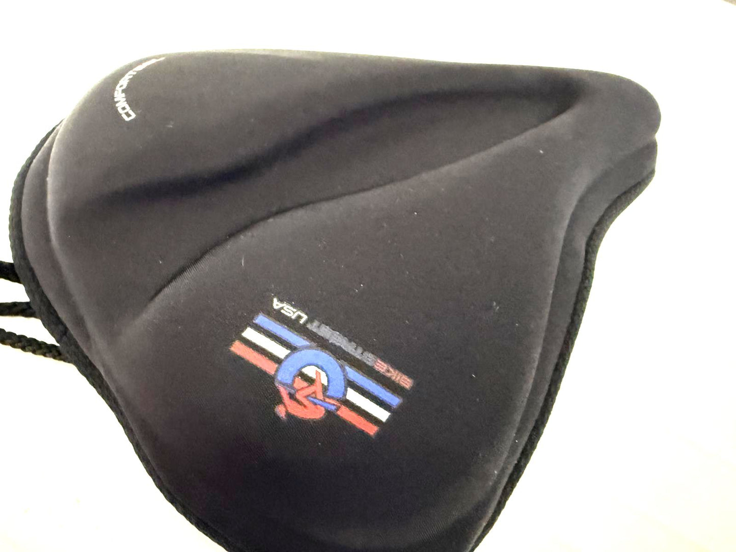 Bicycle Gel Saddle Cover Bike Seat Cushion Silicone Shock Absorption Non-slip