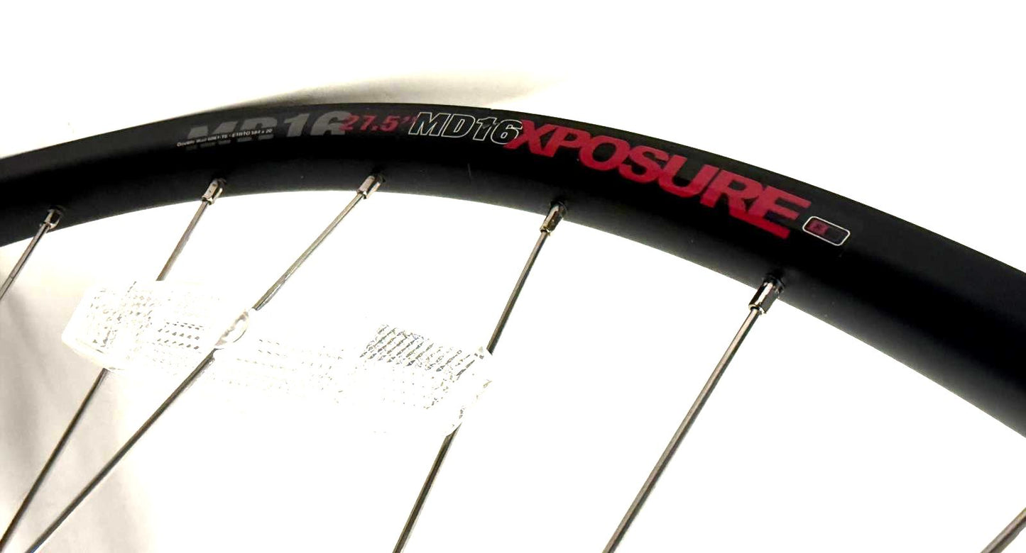 Exposure 27.5" MTB Rear 6061-T6 ETRTO 584 x 20 Wheel 135mm QR Axle HG 8-10 SPD