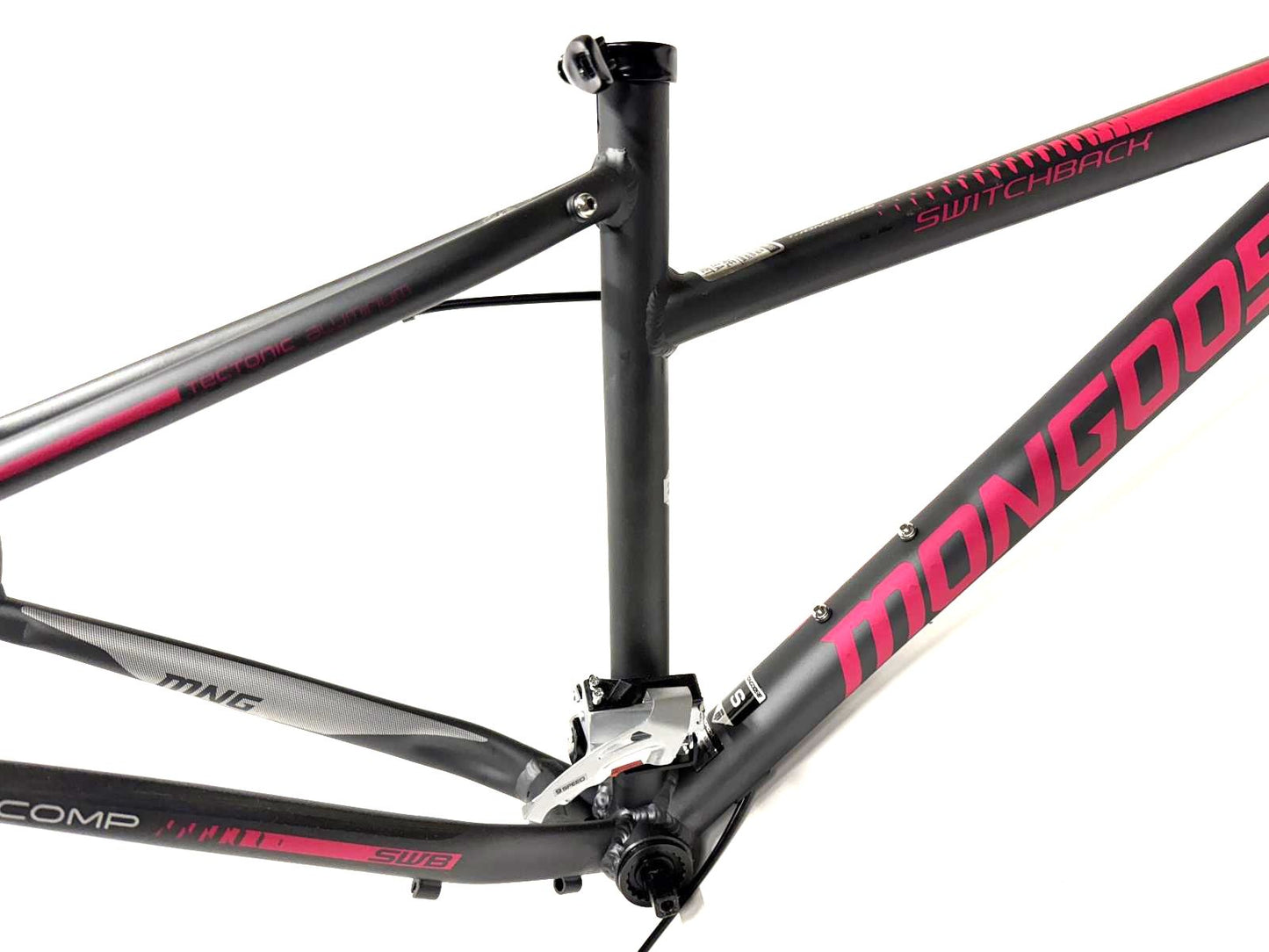 Mongoose Switchback Comp 27.5" Alloy Disc Hardtail Womens Small Bike Frame 135mm