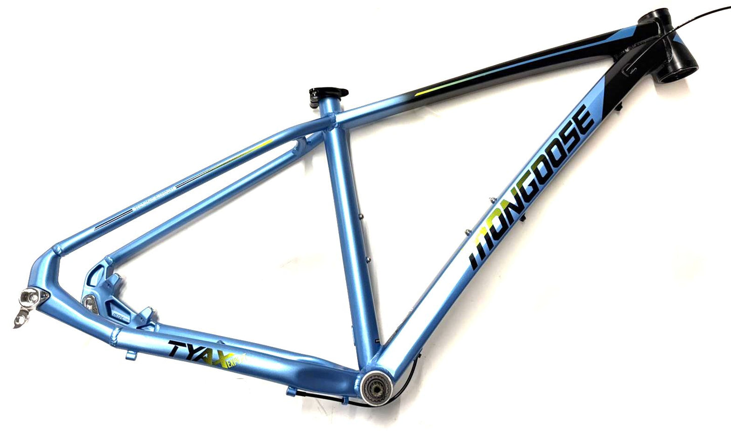 Mongoose Tyax Expert 29" 148mm Thru Axle or 141mm QR Disc Hardtail Small Frame