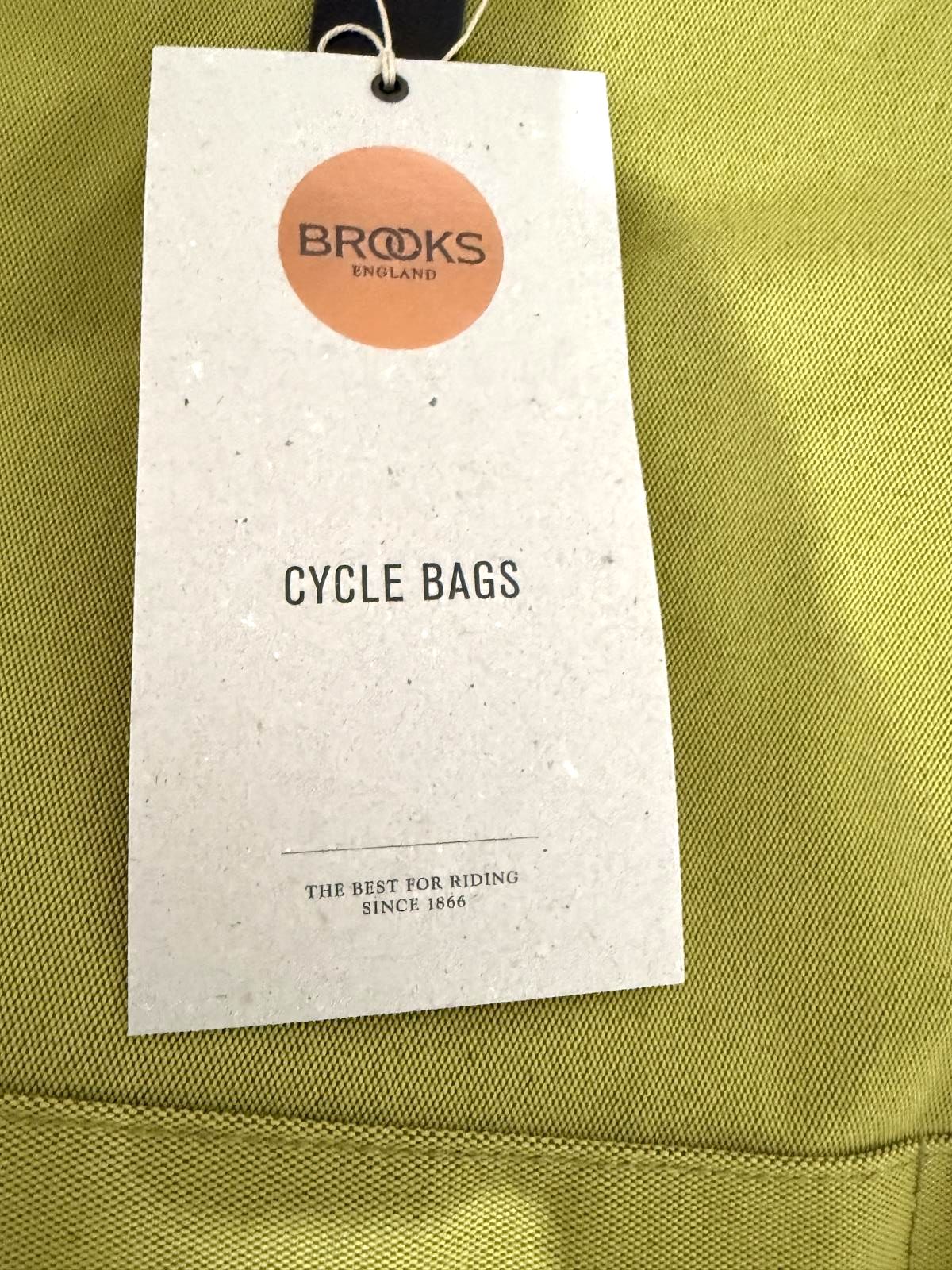 Brooks Dalston Utility Knapsack Backpack Medium Lime Fleck Bag New with Tags