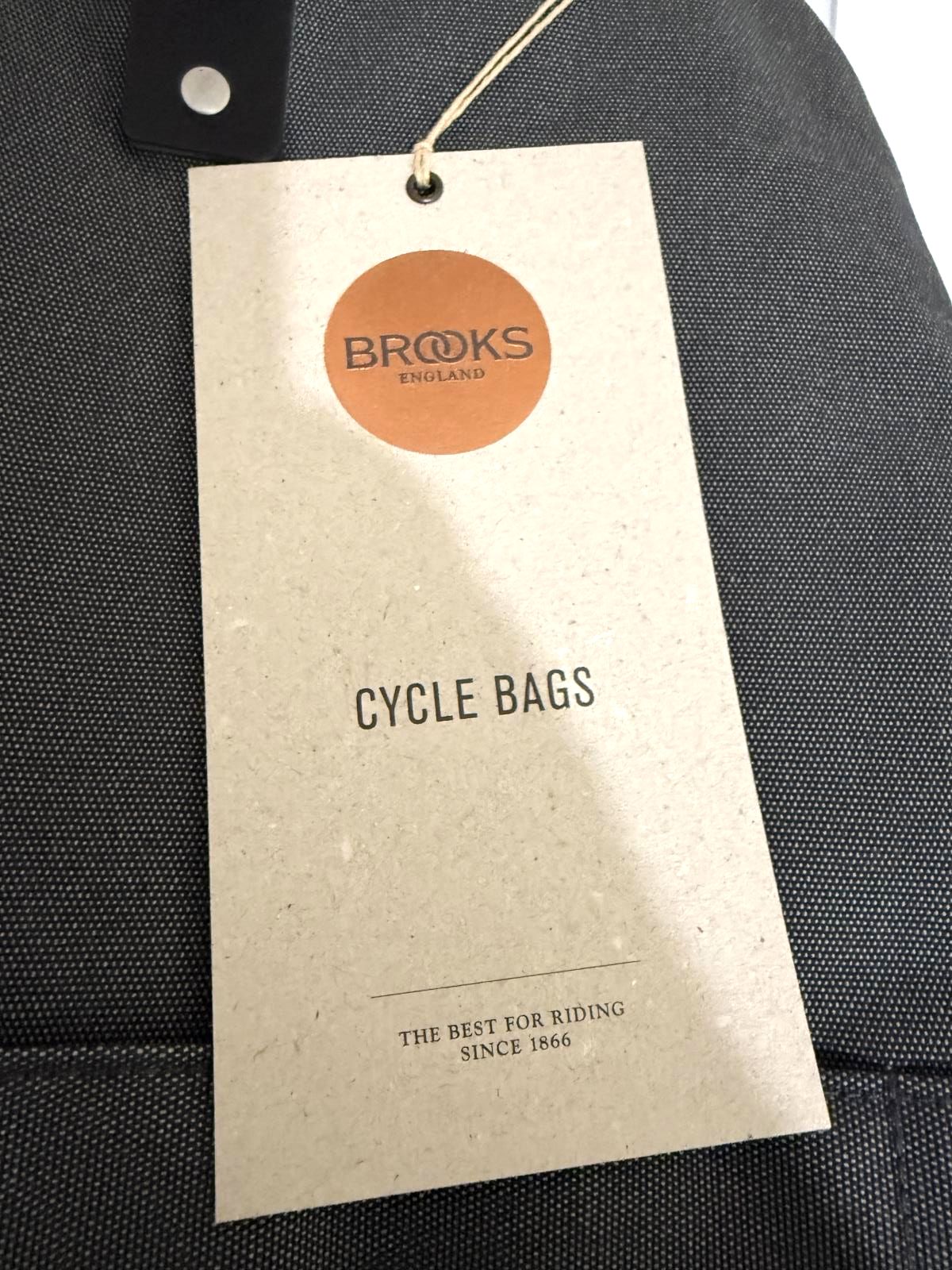 Brooks Dalston Utility Knapsack Backpack Medium Gray Fleck Bag New with Tags
