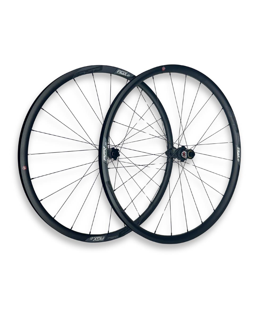 FSA AGX i21 700c Adventure/Gravel Wheelset – Center-Lock, Shimano HG, Tubeless-Ready