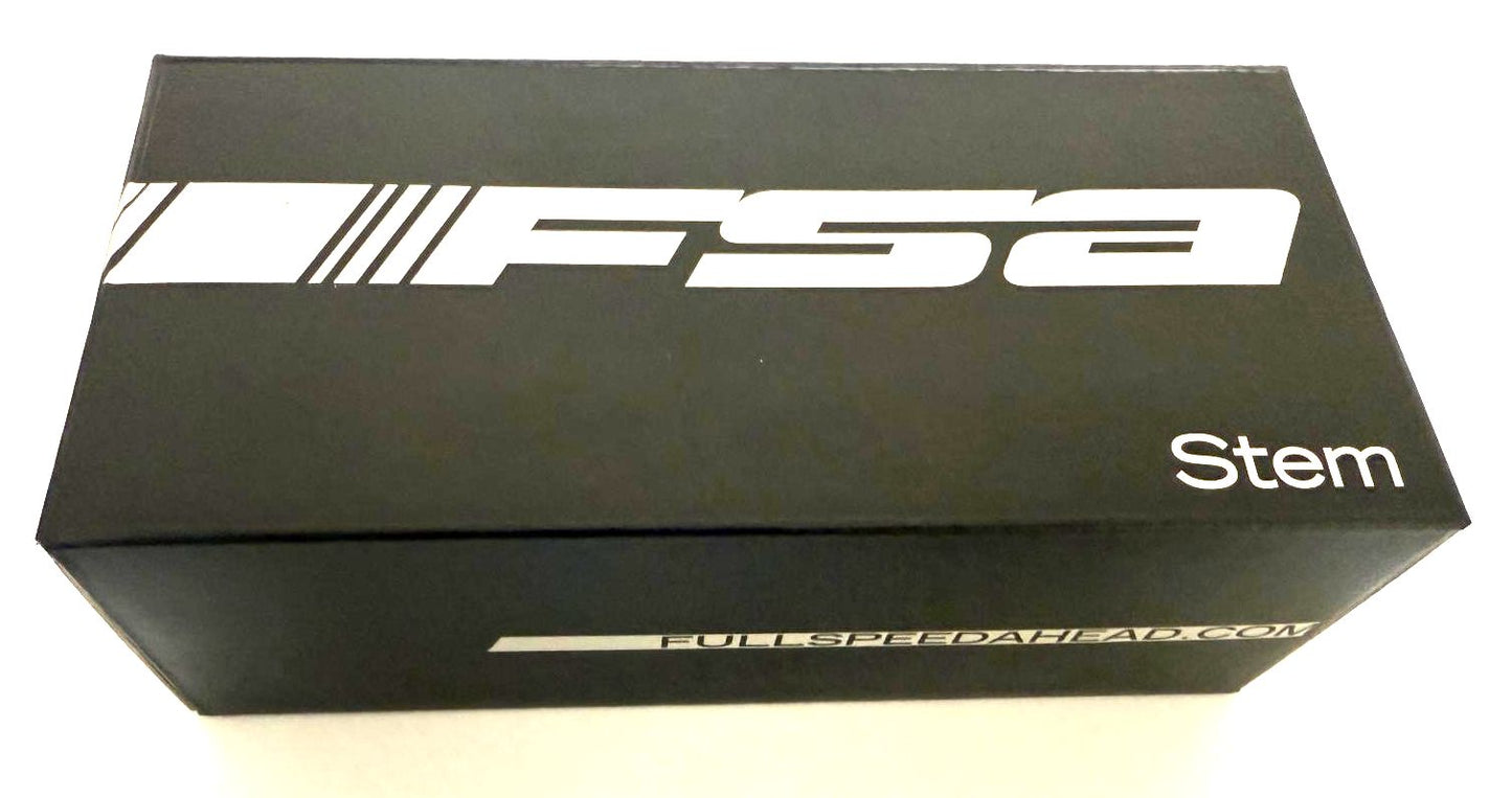 FSA Full Speed Ahead SCR SL-K Stem Clamp 31.8mm 130mm +/-6 Deg Black Aluminum