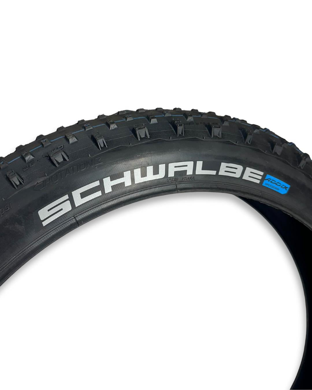 Schwalbe Jumbo Jim 26×4.4 Fat Bike Tire – Tubeless-Ready, Addix SpeedGrip, 5–30 psi