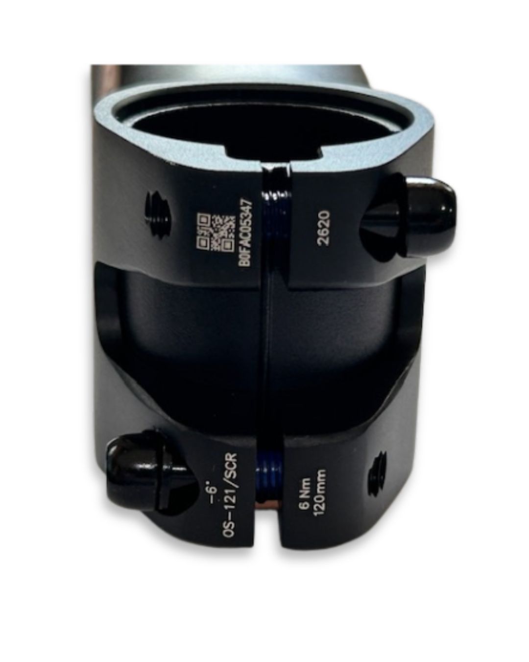FSA Full Speed Ahead SCR SL-K Stem Clamp 31.8mm 120mm +/-6 Deg Black Aluminum