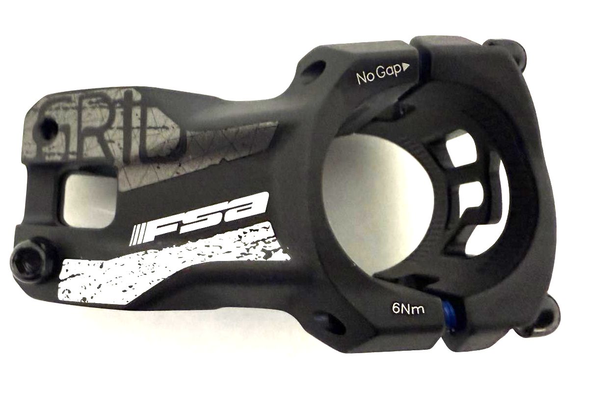 FSA Full Speed Ahead GRID Threadless Stem 50mm +/-6 Deg 35mm Clamp 1 1/8" New