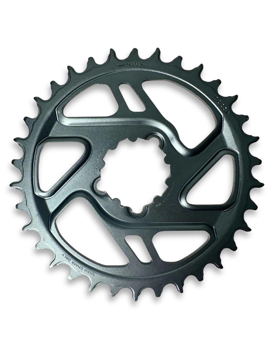 SRAM Eagle X-Sync 2 34T Aluminum Chainring – Direct Mount, 3 mm Offset, 10-12-Speed