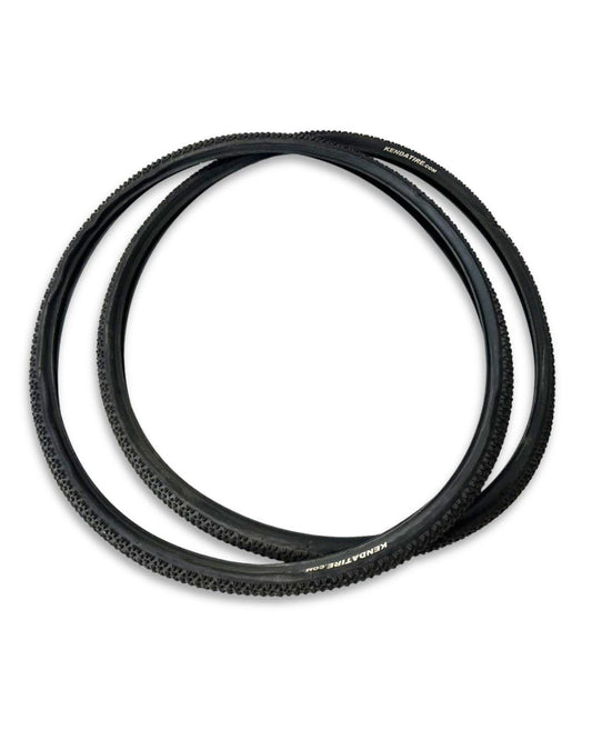 Lot of 2 Kenda Slant Six K1080 Wire 700x32c 50-85  Road Gravel CX Tires w/Tubes