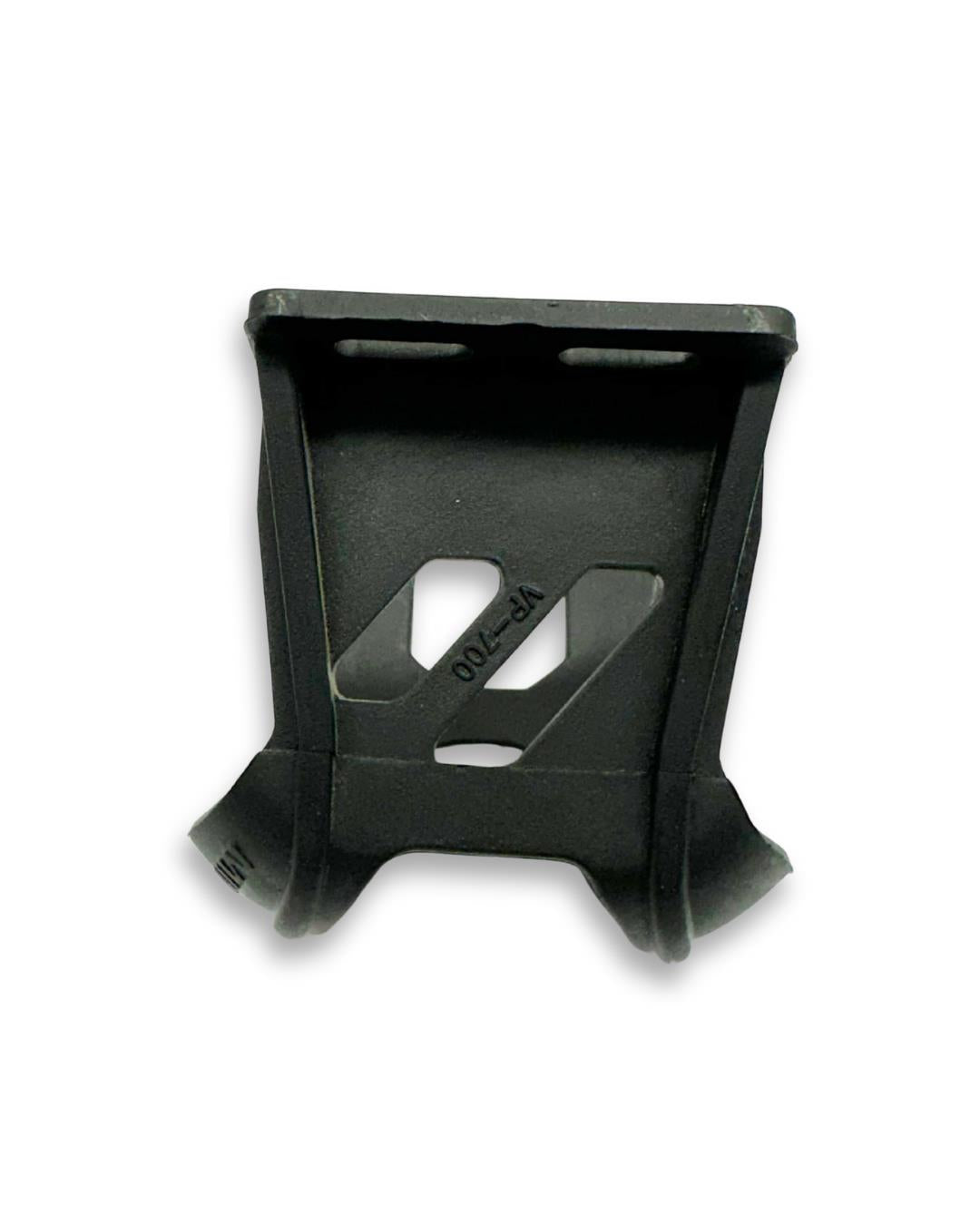 EVO Strapless Double Toe Clips – Black Resin Toe Clips (Pair)