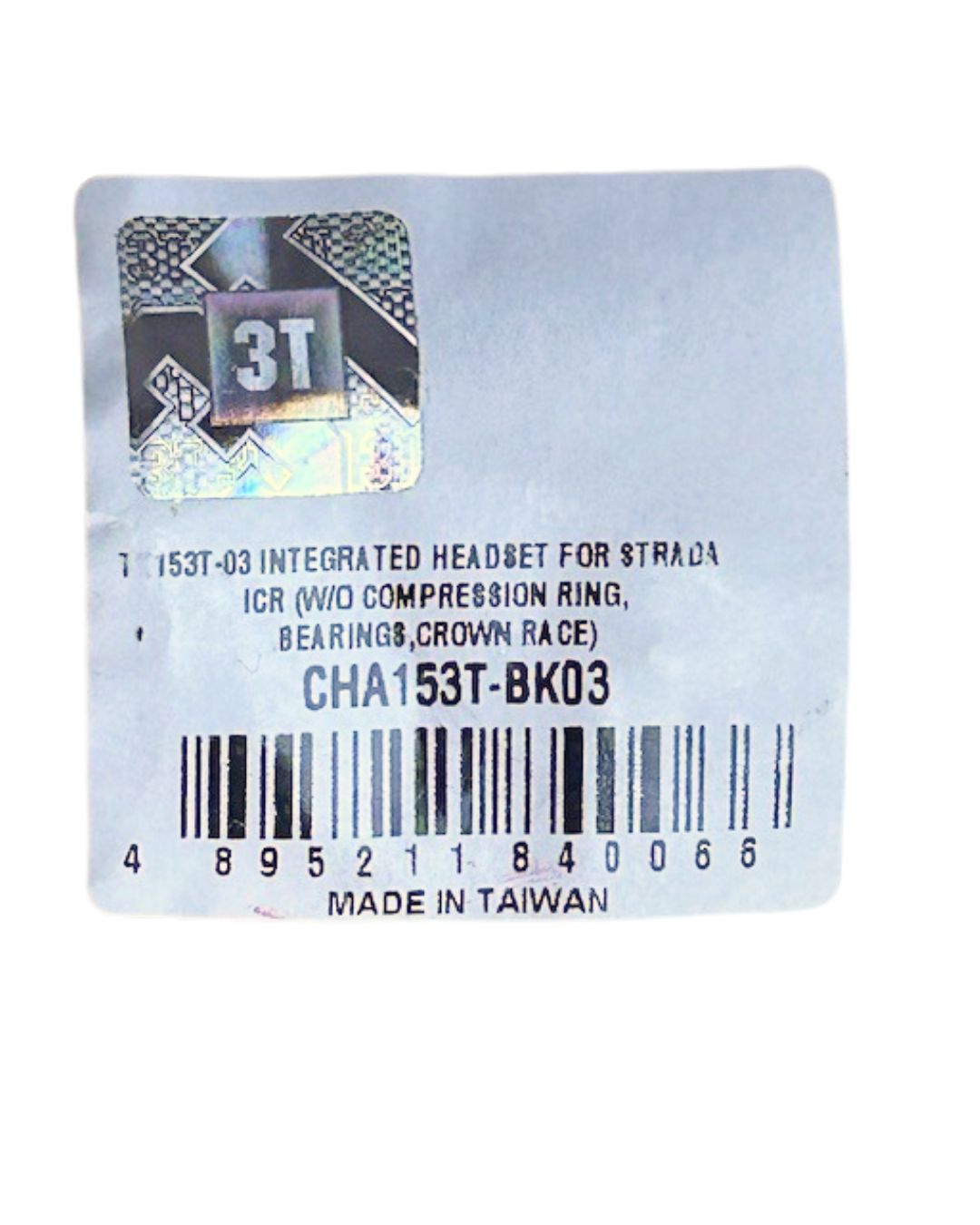 3T Strada ICR Integrated Headset Spacer Kit & Stem Cap