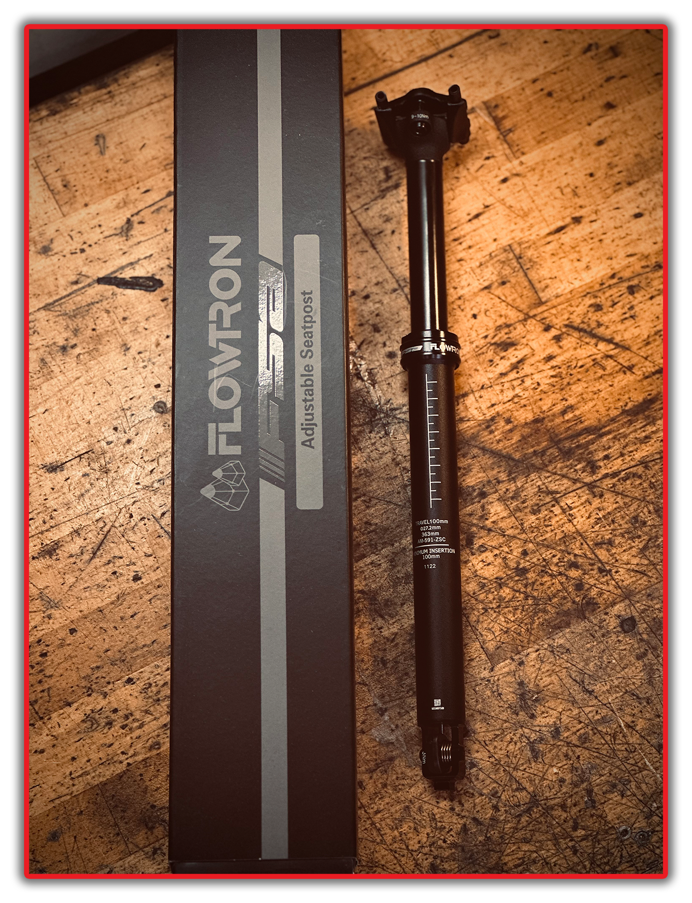 FSA FLOWTRON AGX DROPPER SEATPOST 27.2mm 100mm Travel Drop Bar Remote New in Box
