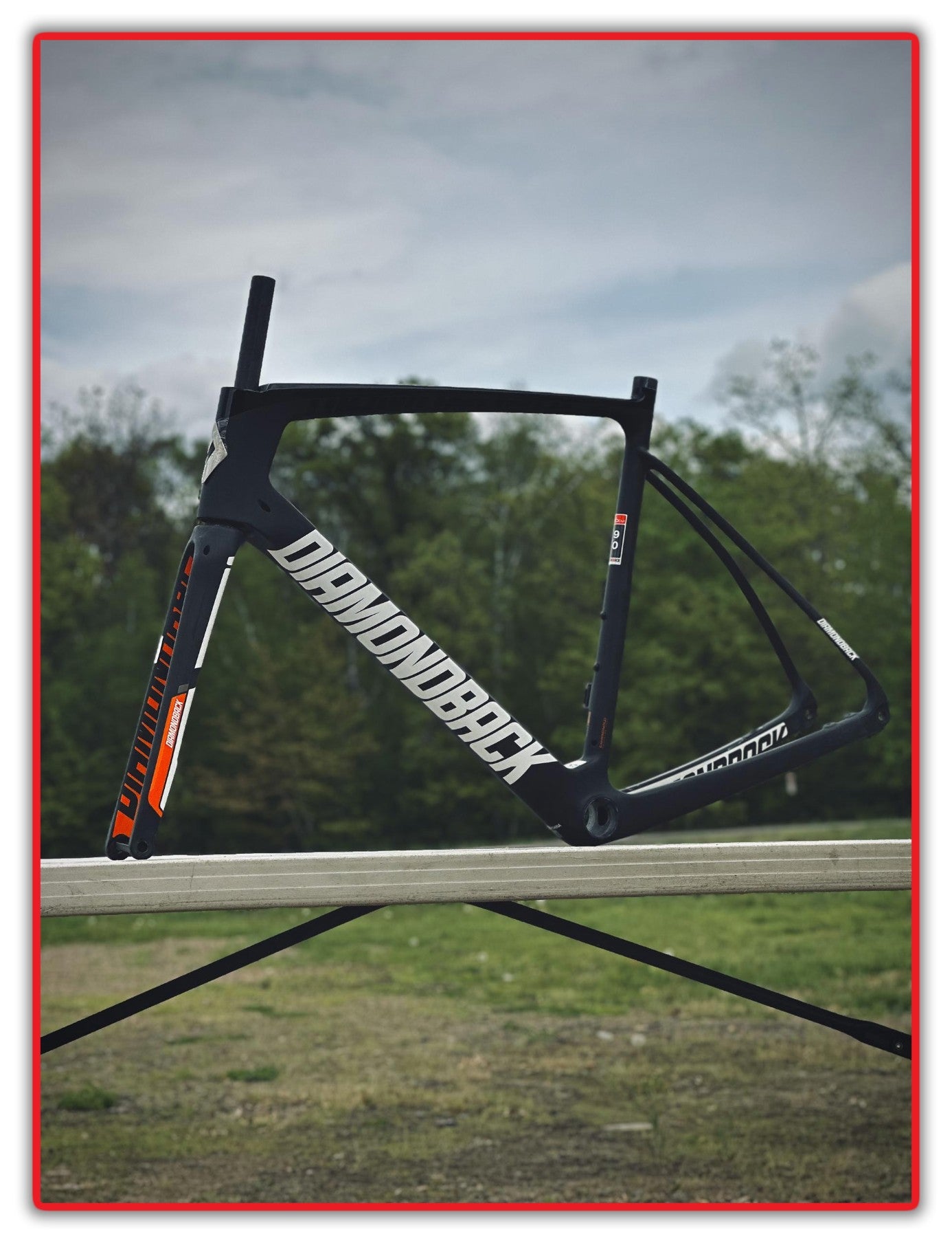 Diamondback Podium Team Disc Equipe Carbon 58cm 700c Road Bike Frame Fork New