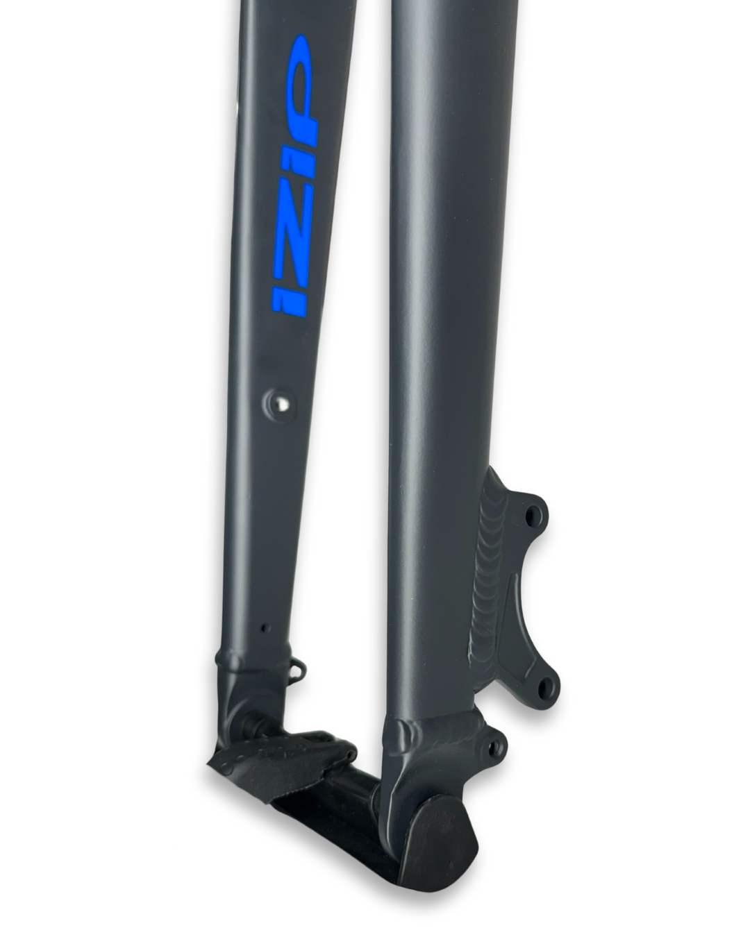 IZIP 26 inch alloy bike fork with 1-1/8 inch threaded steerer, quick release, disc brake mount, 433mm axle-to-crown