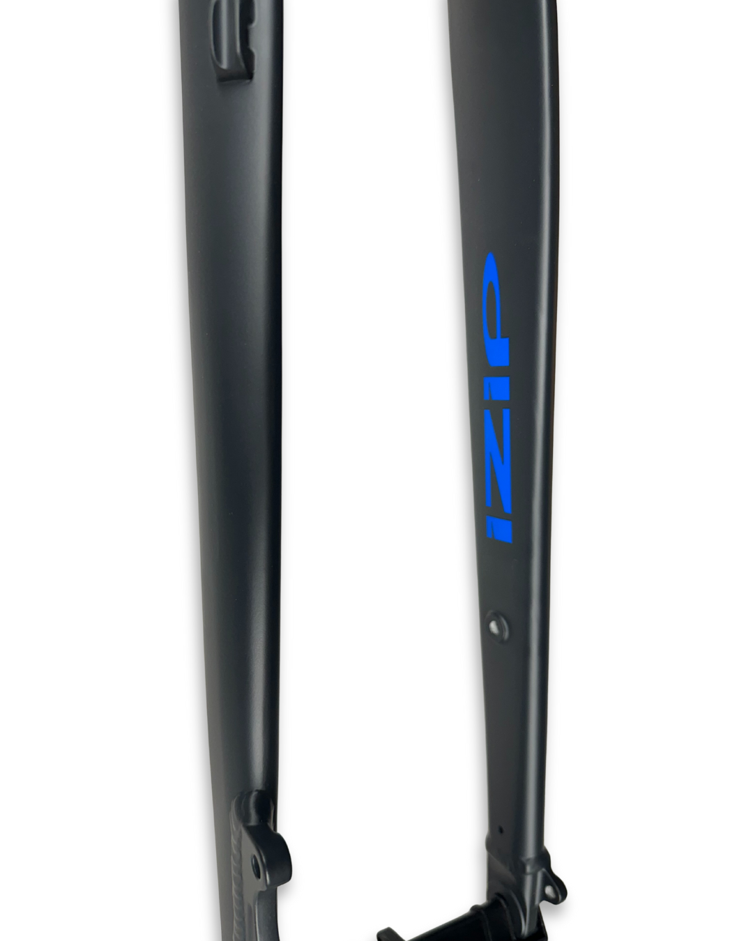 IZIP 26 inch alloy bike fork with 1-1/8 inch threaded steerer, quick release, disc brake mount, 433mm axle-to-crown