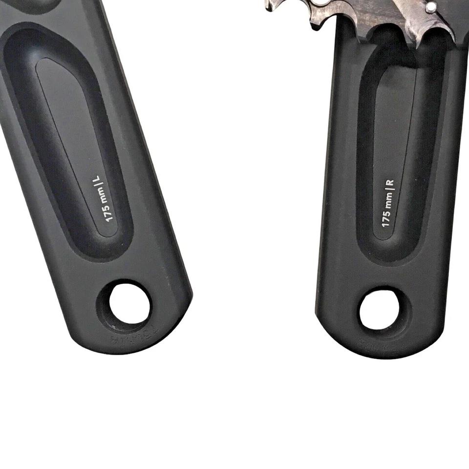 Rotor NS24 road crankset with 50/34T chainrings, 175mm arms, 24mm spindle, 110x4 BCD for 10/11-speed drivetrains