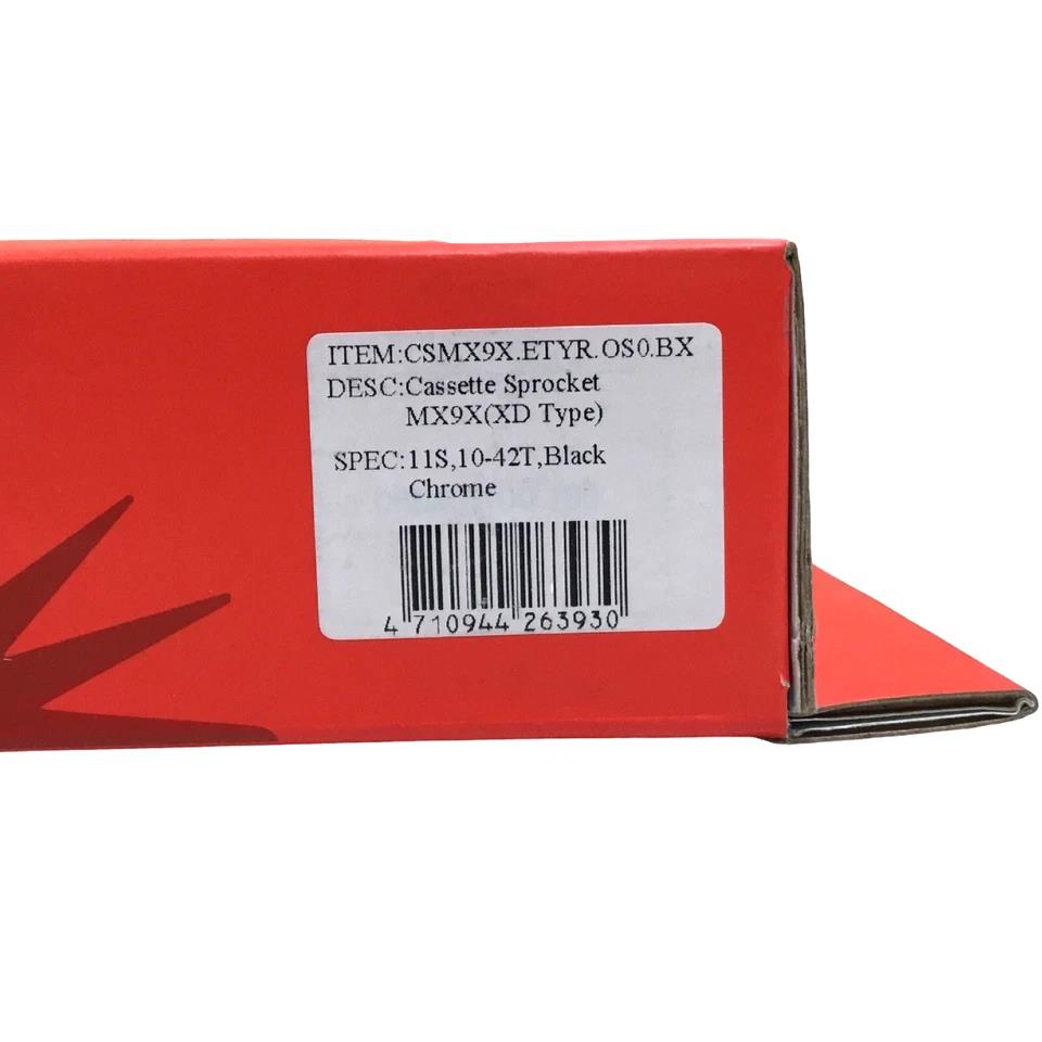 SunRace CSMX9X 11 speed cassette 10 42T XD driver black gravel MTB