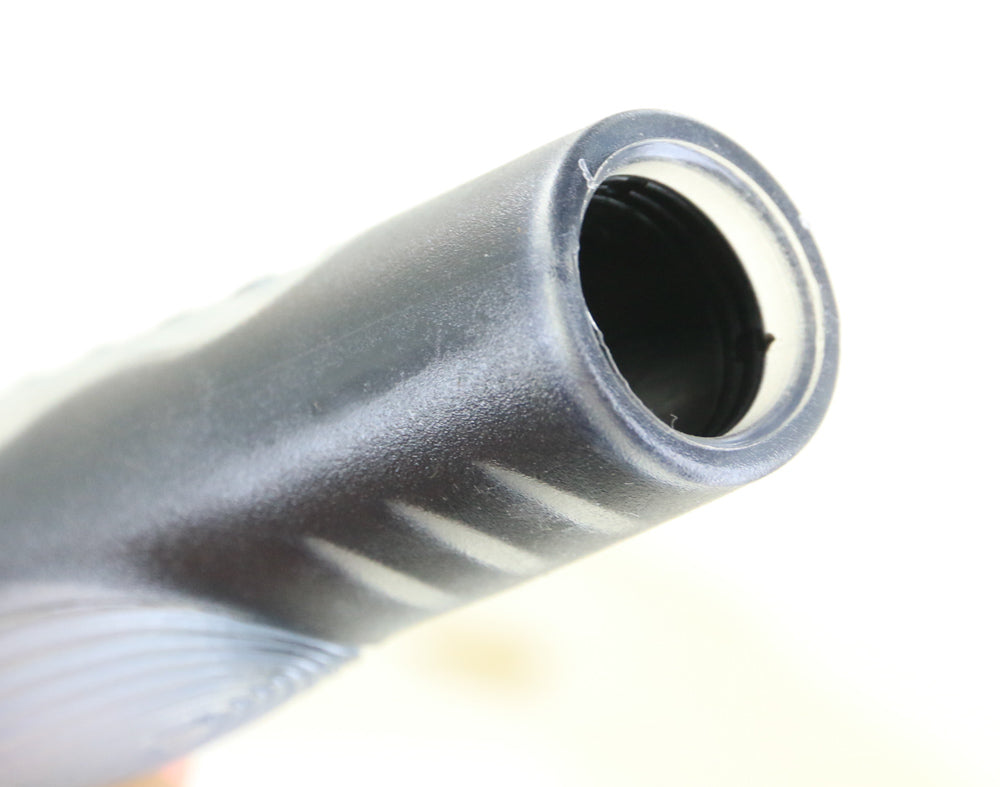 Lot of 5 Pairs Handlebar Grips Bar Mountain Cross Bike Bicycle Black/Clear NEW