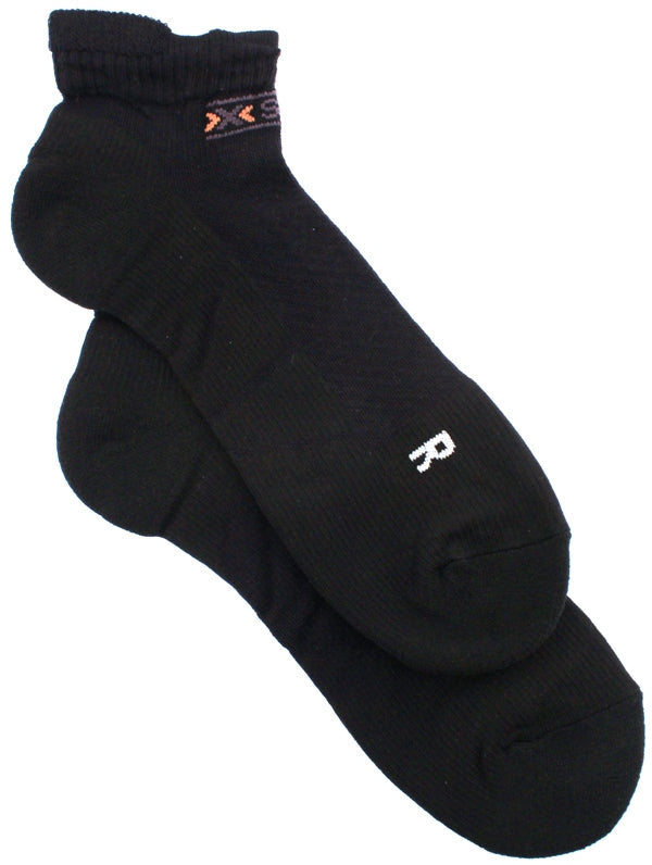 X-SOCKS LOW CUT Casual Breathe MSRP $24 US 11.5 - 13 EU 45 - 47 Black NEW