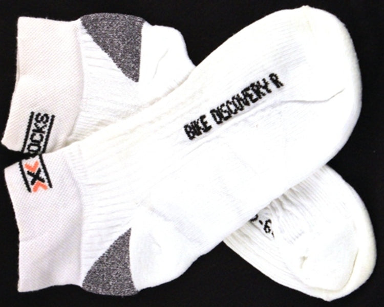 X-SOCKS BIKING DISCOVERY MSRP $22 Sock US 6.5 - 8.5 EU 39-41 NEW SAMPLE 2-RIGHTS