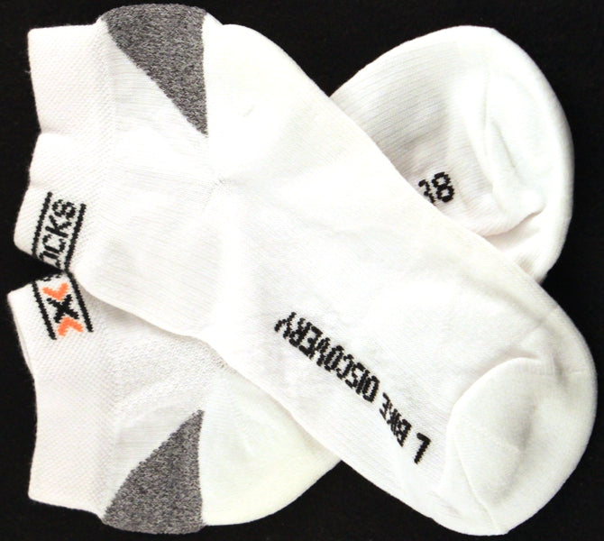 X-SOCKS BIKING DISCOVERY MSRP $22 Short 3.5 - 6 EU 35 - 38 NEW SAMPLE - 2 LEFTS