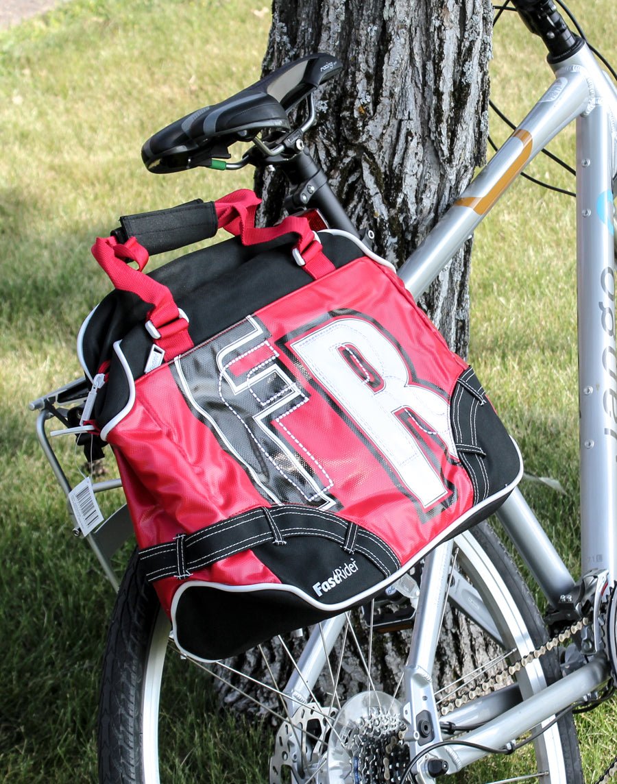 FASTRIDER YOUNG BAG FREESTYLE Bike Pannier/Bag Water Resistant Single Red NEW - Random Bike Parts