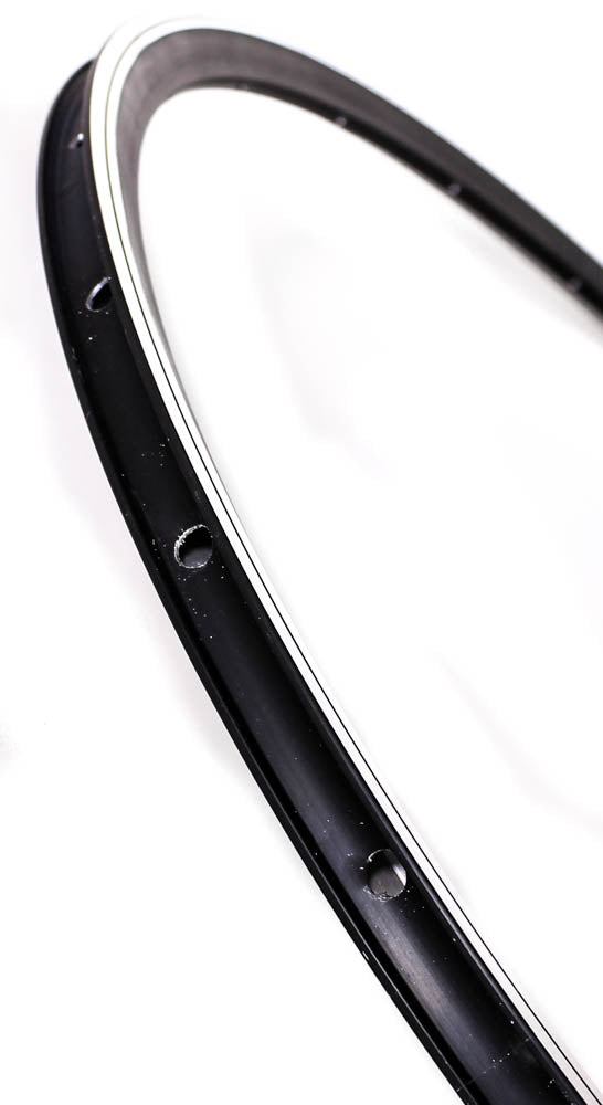 DRC SRL Rim 622 x 13.90 Aluminum Alloy 700c Black 24 Hole Italian NEW