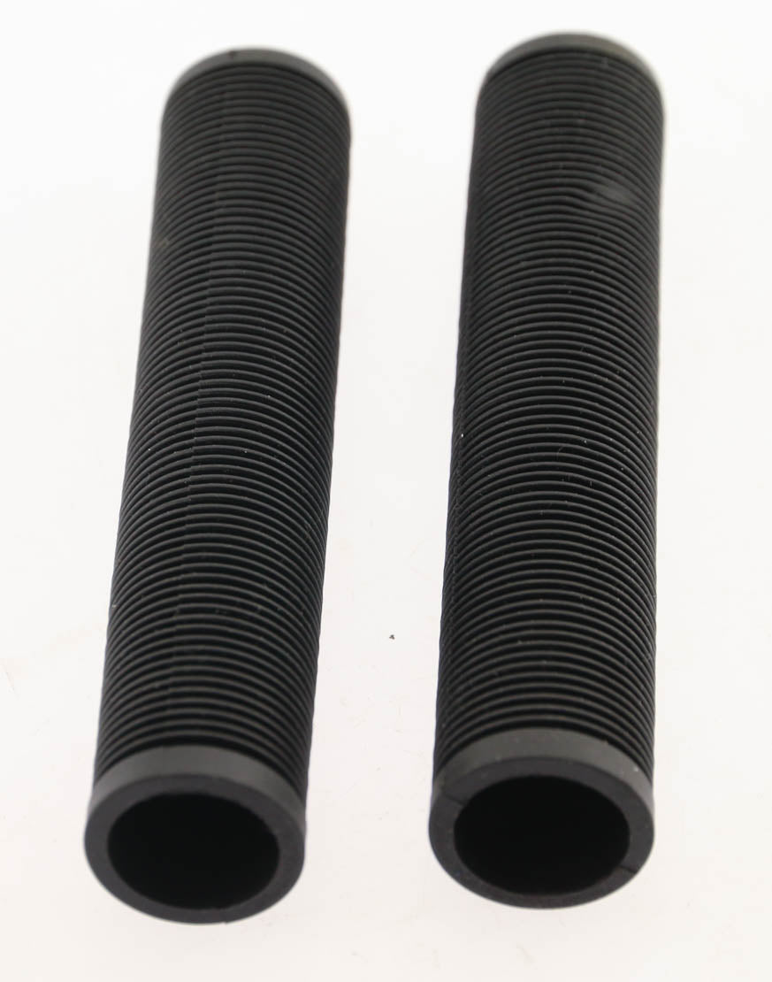 BMX Mountain Hybrid Bike Flat Bar Rubber Grips 145mm / 5.7" Black NEW