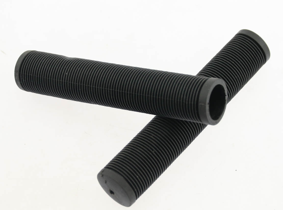 BMX Mountain Hybrid Bike Flat Bar Rubber Grips 145mm / 5.7" Black NEW