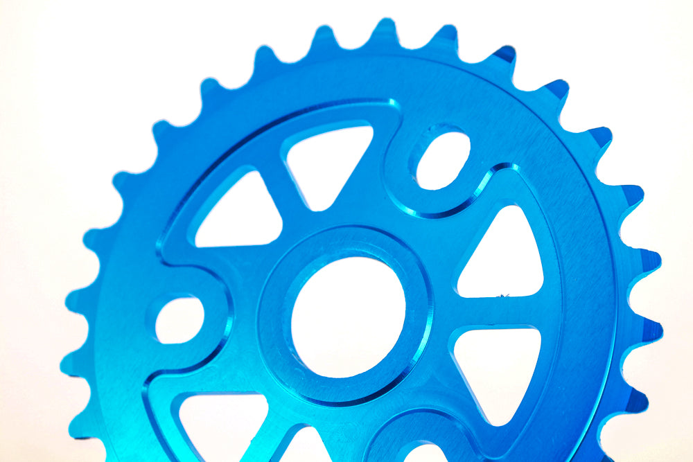 Redline Monster 28T 1/8" BMX Bike Chainring 6061 Alloy Blue 19 22 24mm NEW