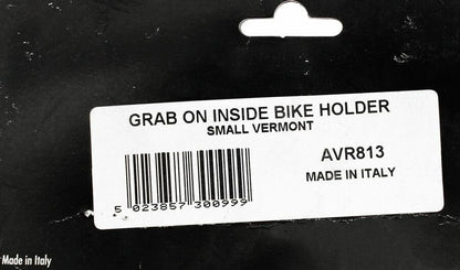 AVENIR Grab On Inside Bike Holder Rack Small Vermont AVR813 Alloy Aluminum NEW - Random Bike Parts