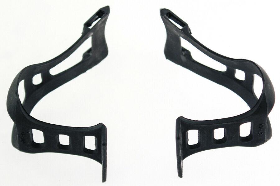 10 QTY Road Mountain Bike Bicycle Small Pedal Toe Clips & Strap Set Pair Sm NEW - Random Bike Parts