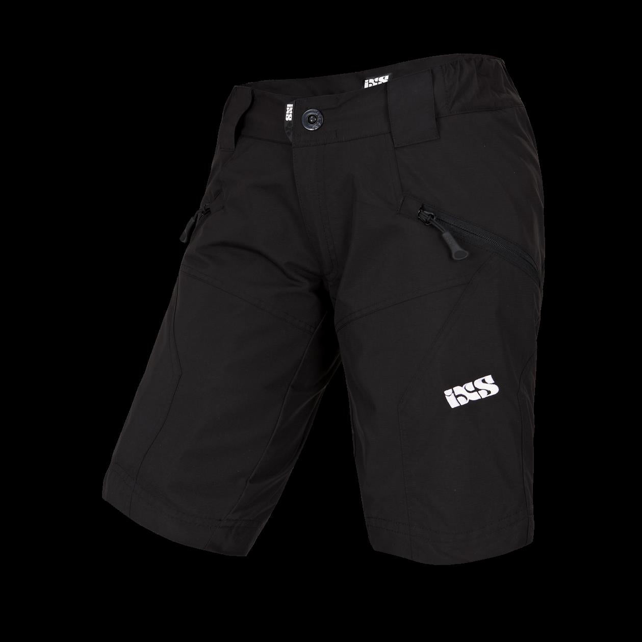 IXS ASPER 6.1 Small YOUTH Cycling Bike BIcycle SHORTS BLACK KS New