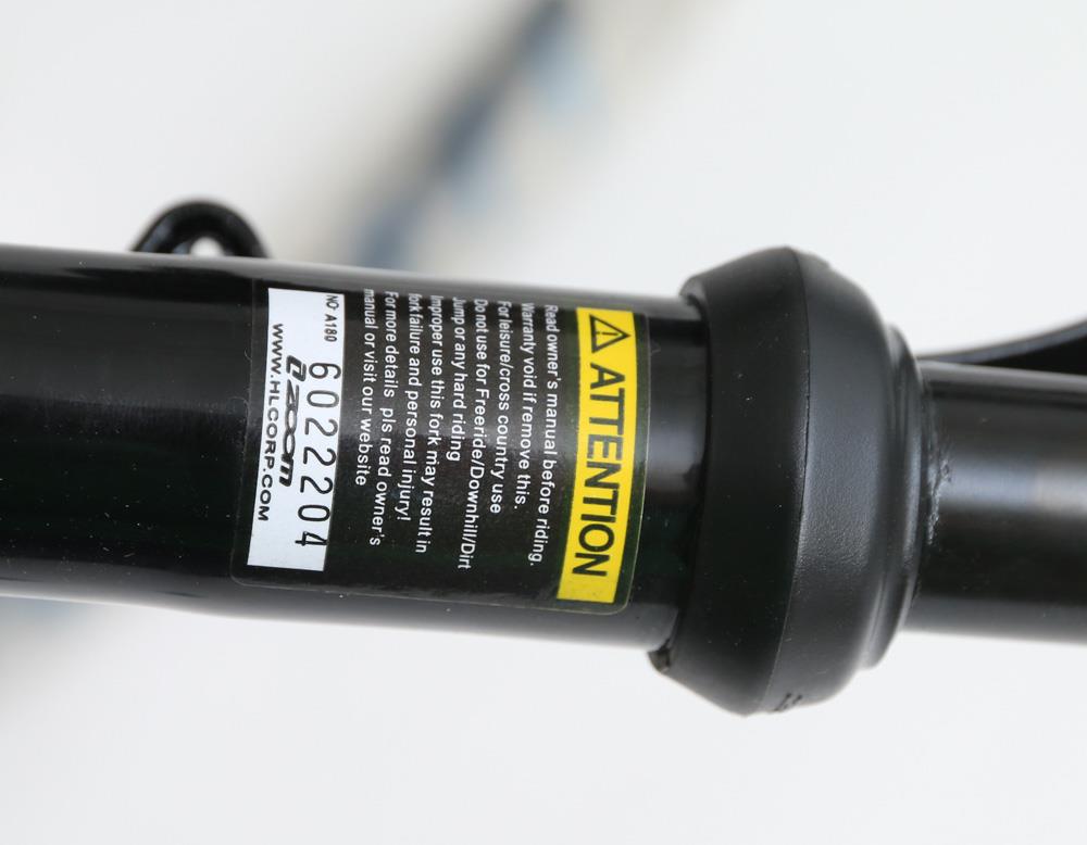 ZOOM 26" MTB Bike Suspension Fork Threaded 1-1/8" 136mm 50mm Travel Disc/Rim NEW