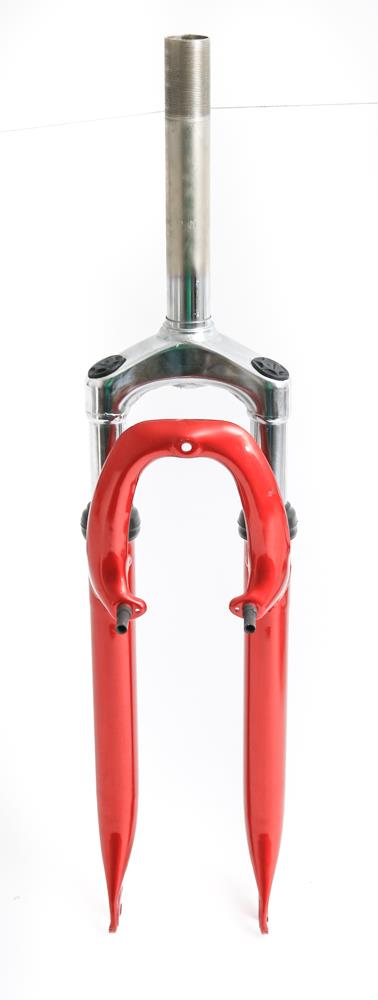 ZOOM 26" Suspension Hybrid Bike 1-1/8" Threaded Fork Red V-Brake New