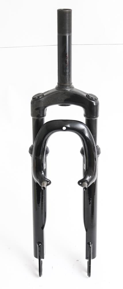 ZOOM 24" Kids MTB Bike Suspension Fork Disc V-brake Black 1-1/8" Threaded New