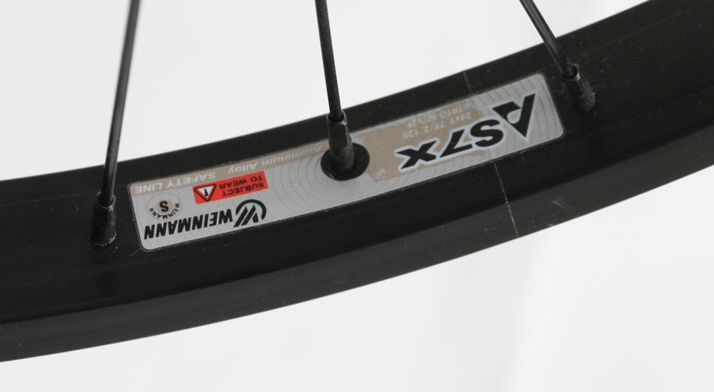 Weinmann ASX7 24" Hybrid Kids MTB Bike Front Wheel Rim Brake 3/8" Axle New Blem
