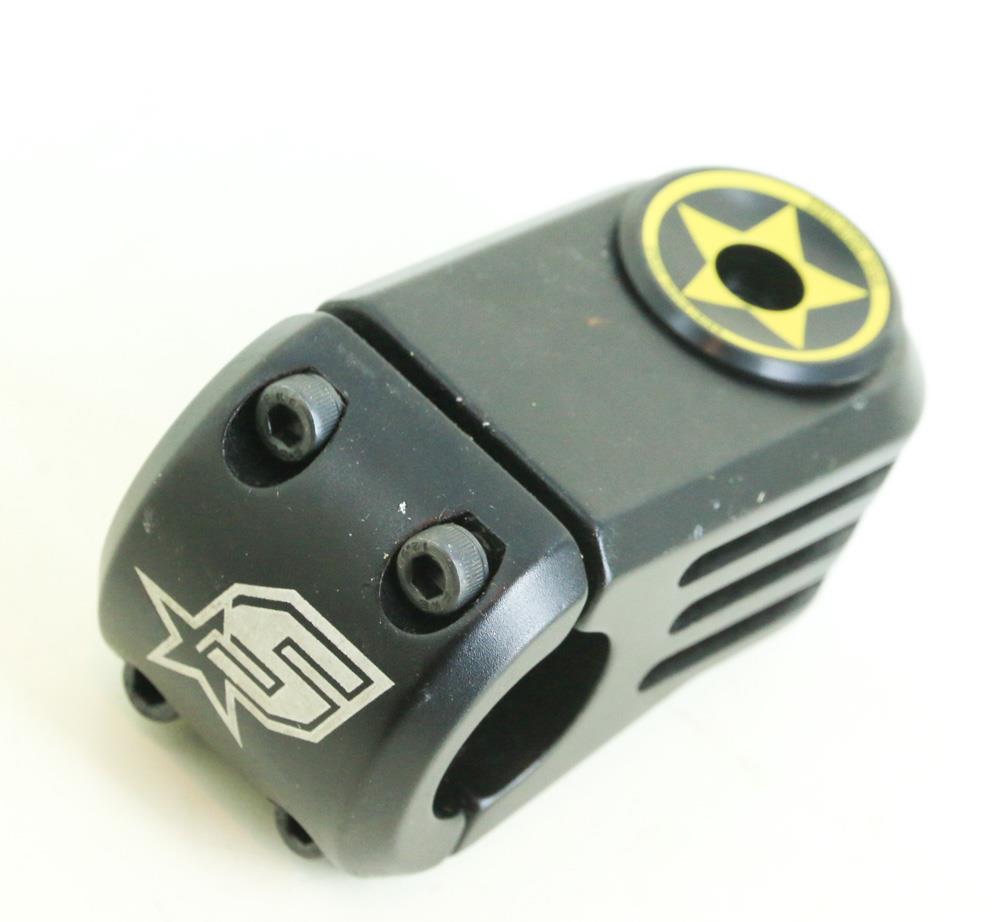 Spank MTB Bike Stem Threadless 1-1/8" x 31.8 mm x 45mm Black New Blem