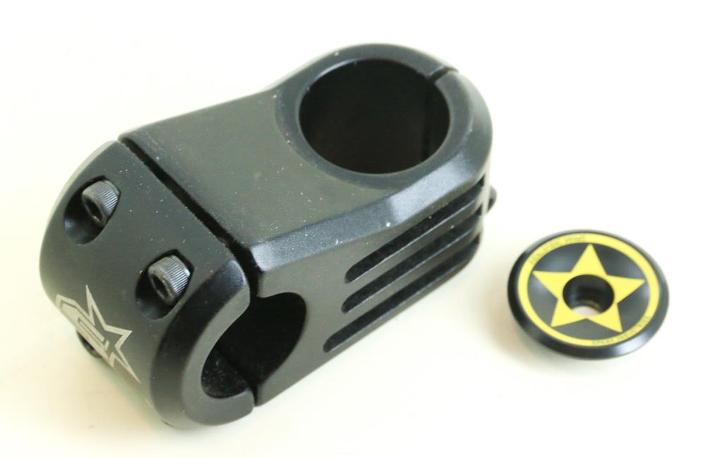 Spank MTB Bike Stem Threadless 1-1/8" x 31.8 mm x 45mm Black New Blem