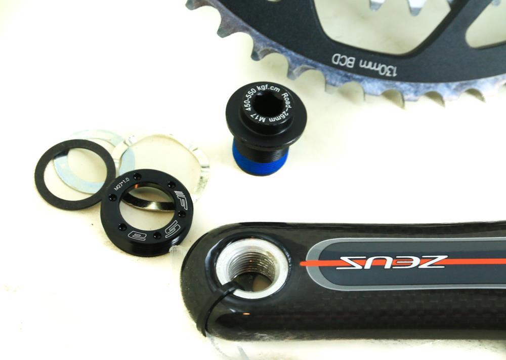 Zeus 53/39T 172.5mm S10 53/39 Carbon Road Bike Crankset S10 Mega Exo Megaexo NEW