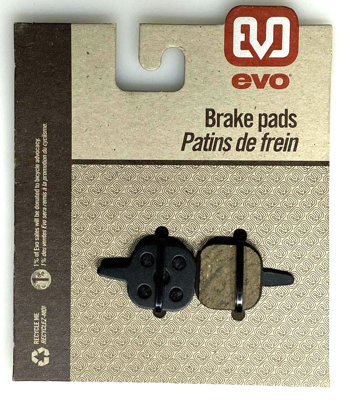 Evo Tektro Bike Bicycle Semi-Metallic Black Disc Brake Pads New - Random Bike Parts