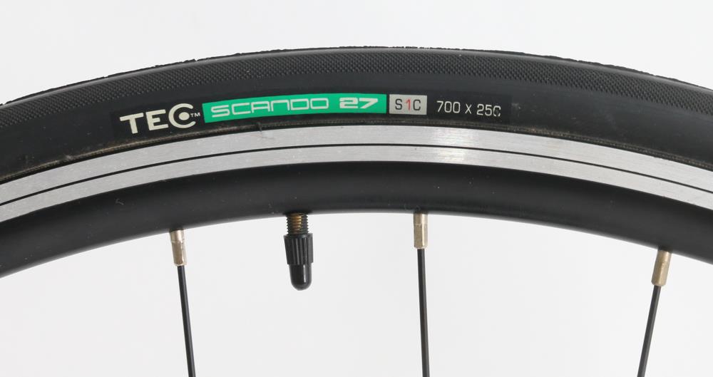 700c Road Hybrid Bike Rear Wheel + Tire 8-10s Cassette Clincher Black QR NEW - Random Bike Parts