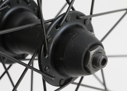 700c Road Hybrid Bike Rear Wheel + Tire 8-10s Cassette Clincher Black QR NEW - Random Bike Parts