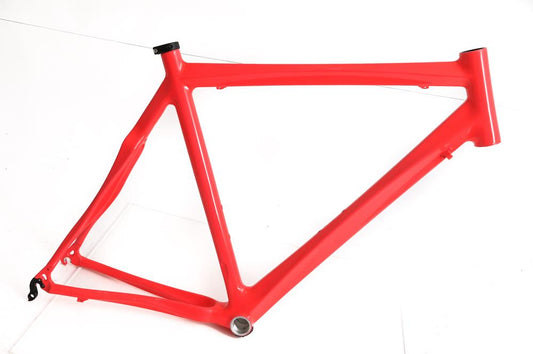 57cm 700C Fluorescent Pink Carbon Road Bike Frame BSA 1-1/8" New